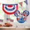 4th of July Welcome Mouse Door Sign Fourth of July Wreaths Front Door